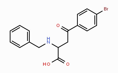 CAS No. 1031756-56-5, 2-(Benzylamino)-4-(4-bromophenyl)-4-oxobutanoic acid