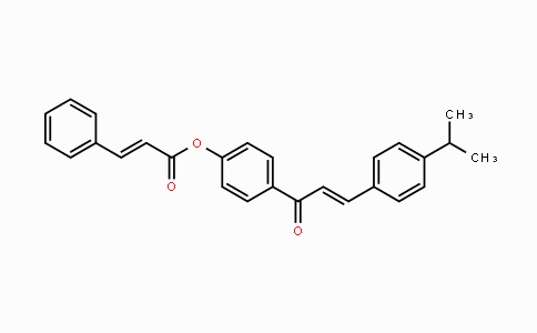 CAS No. 329706-18-5, 4-[3-(4-Isopropylphenyl)acryloyl]phenyl 3-phenylacrylate