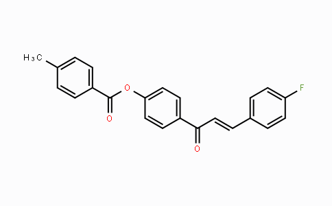 CAS No. 329704-19-0, 4-[3-(4-Fluorophenyl)acryloyl]phenyl 4-methylbenzenecarboxylate