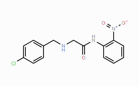CAS No. 306732-26-3, 2-[(4-Chlorobenzyl)amino]-N-(2-nitrophenyl)acetamide