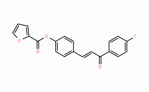 CAS No. 298215-40-4, 4-[3-(4-Fluorophenyl)-3-oxo-1-propenyl]phenyl 2-furoate