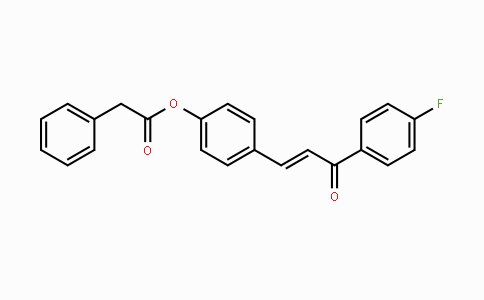 CAS No. 331460-78-7, 4-[3-(4-Fluorophenyl)-3-oxo-1-propenyl]phenyl 2-phenylacetate