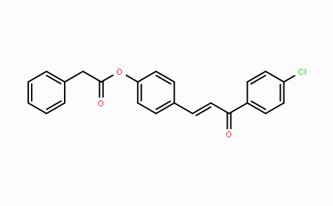CAS No. 331460-85-6, 4-[3-(4-Chlorophenyl)-3-oxo-1-propenyl]phenyl 2-phenylacetate