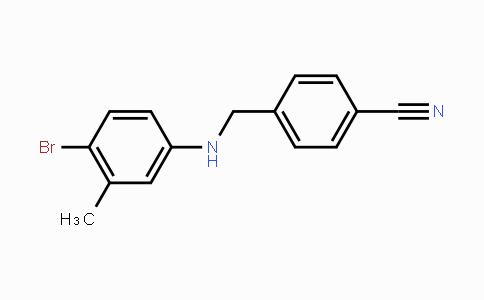 CAS No. 331461-91-7, 4-[(4-Bromo-3-methylanilino)methyl]benzenecarbonitrile