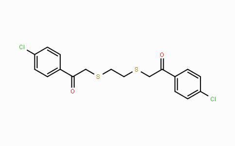 CAS No. 331461-94-0, 1-(4-Chlorophenyl)-2-[(2-{[2-(4-chlorophenyl)-2-oxoethyl]sulfanyl}ethyl)sulfanyl]-1-ethanone