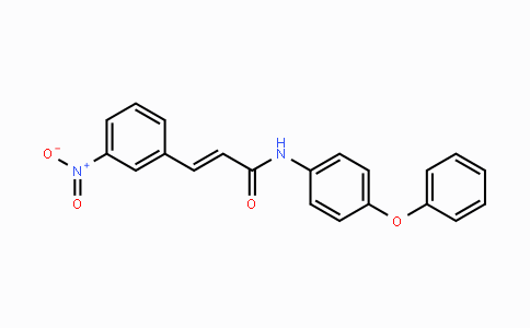 CAS No. 331462-24-9, 3-(3-Nitrophenyl)-N-(4-phenoxyphenyl)acrylamide