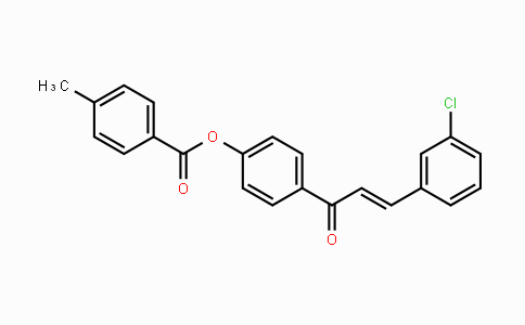 CAS No. 329777-47-1, 4-[3-(3-Chlorophenyl)acryloyl]phenyl 4-methylbenzenecarboxylate