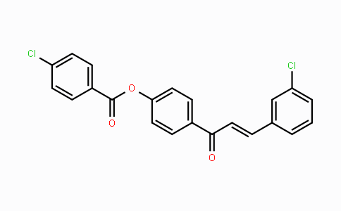 CAS No. 298215-99-3, 4-[3-(3-Chlorophenyl)acryloyl]phenyl 4-chlorobenzenecarboxylate