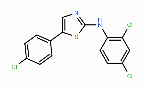 CAS No. 297150-38-0, N-[5-(4-Chlorophenyl)-1,3-thiazol-2-yl]-N-(2,4-dichlorophenyl)amine
