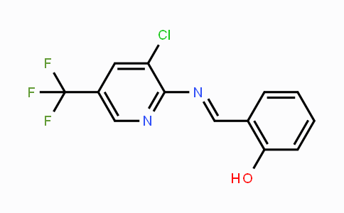 CAS No. 303090-94-0, 2-({[3-Chloro-5-(trifluoromethyl)-2-pyridinyl]imino}methyl)benzenol