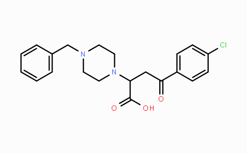 CAS No. 301193-88-4, 2-(4-Benzylpiperazino)-4-(4-chlorophenyl)-4-oxobutanoic acid