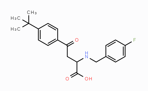 CAS No. 1026751-55-2, 4-[4-(tert-Butyl)phenyl]-2-[(4-fluorobenzyl)amino]-4-oxobutanoic acid
