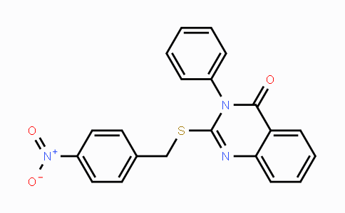 CAS No. 329079-89-2, 2-[(4-Nitrobenzyl)sulfanyl]-3-phenyl-4(3H)-quinazolinone