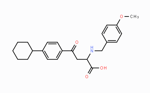 CAS No. 1024023-19-5, 4-(4-Cyclohexylphenyl)-2-[(4-methoxybenzyl)amino]-4-oxobutanoic acid
