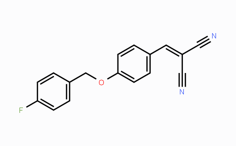 CAS No. 301194-73-0, 2-({4-[(4-Fluorobenzyl)oxy]phenyl}methylene)malononitrile