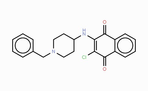 CAS No. 179115-41-4, 2-[(1-Benzyl-4-piperidinyl)amino]-3-chloronaphthoquinone