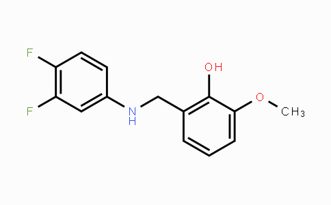 CAS No. 864420-98-4, 2-[(3,4-Difluoroanilino)methyl]-6-methoxybenzenol