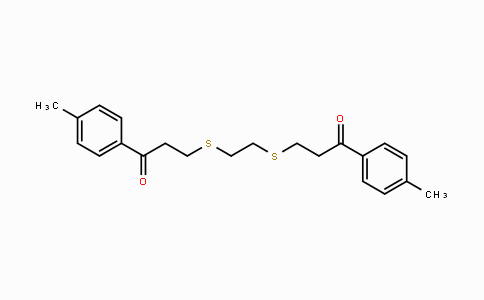 CAS No. 882748-92-7, 1-(4-Methylphenyl)-3-[(2-{[3-(4-methylphenyl)-3-oxopropyl]sulfanyl}ethyl)sulfanyl]-1-propanone