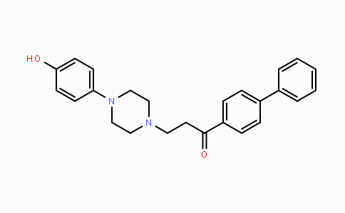 CAS No. 477328-81-7, 1-[1,1'-Biphenyl]-4-yl-3-[4-(4-hydroxyphenyl)piperazino]-1-propanone