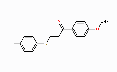 MC120797 | 882749-17-9 | 3-[(4-Bromophenyl)sulfanyl]-1-(4-methoxyphenyl)-1-propanone
