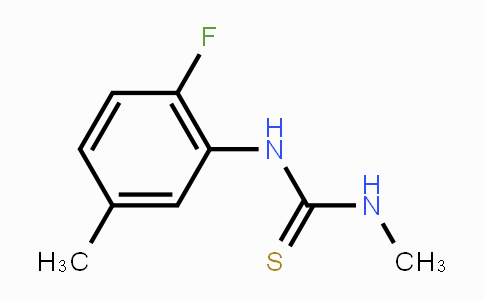 DY120819 | 866150-18-7 | N-(2-Fluoro-5-methylphenyl)-N'-methylthiourea