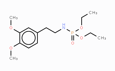 CAS No. 7761-63-9, N-(3,4-Dimethoxyphenethyl)phosphoramidic acid-0,0-diethyl ester