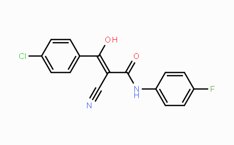CAS No. 866151-39-5, (Z)-3-(4-Chlorophenyl)-2-cyano-N-(4-fluorophenyl)-3-hydroxy-2-propenamide