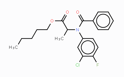 CAS No. 1396966-02-1, Pentyl 2-(benzoyl-3-chloro-4-fluoroanilino)propanoate
