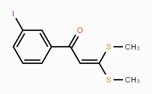 CAS No. 866152-94-5, 1-(3-Iodophenyl)-3,3-bis(methylsulfanyl)-2-propen-1-one