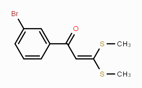CAS No. 71504-03-5, 1-(3-Bromophenyl)-3,3-bis(methylsulfanyl)-2-propen-1-one