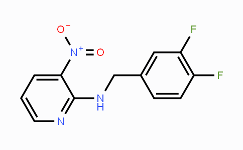 CAS No. 866154-66-7, N-(3,4-Difluorobenzyl)-3-nitro-2-pyridinamine