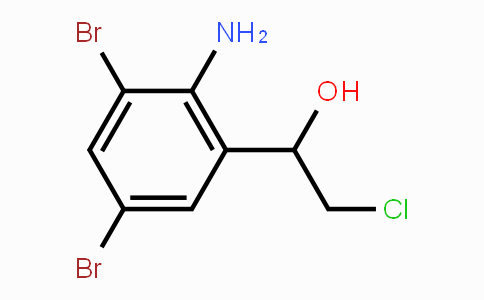 CAS No. 866154-68-9, 1-(2-Amino-3,5-dibromophenyl)-2-chloro-1-ethanol