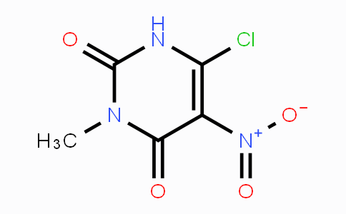 CAS No. 878-86-4, 6-Chloro-3-methyl-5-nitro-2,4(1H,3H)-pyrimidinedione