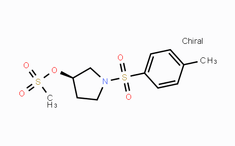 CAS No. 956187-93-2, (3R)-1-[(4-Methylphenyl)sulfonyl]tetrahydro-1H-pyrrol-3-yl methanesulfonate