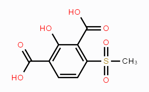CAS No. 329695-25-2, 2-Hydroxy-4-(methylsulfonyl)isophthalic acid