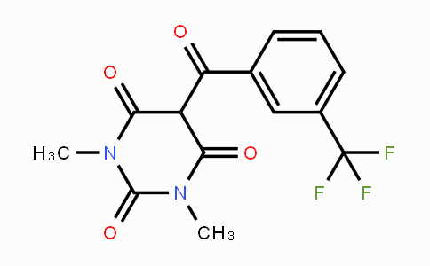 CAS No. 866156-21-0, 1,3-Dimethyl-5-[3-(trifluoromethyl)benzoyl]-2,4,6(1H,3H,5H)-pyrimidinetrione