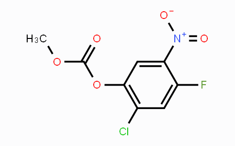 CAS No. 84478-89-7, 2-Chloro-4-fluoro-5-nitrophenyl methyl carbonate