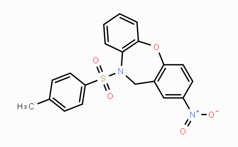 CAS No. 866157-18-8, 10-[(4-Methylphenyl)sulfonyl]-2-nitro-10,11-dihydrodibenzo[b,f][1,4]oxazepine
