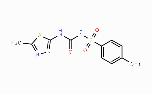 CAS No. 60198-63-2, 2-Methyl-5-[({[(4-methylphenyl)sulfonyl]amino}carbonyl)amino]-1,3,4-thiadiazole