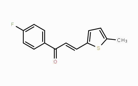 CAS No. 1440663-28-4, (E)-1-(4-Fluorophenyl)-3-(5-methyl-2-thienyl)-2-propen-1-one