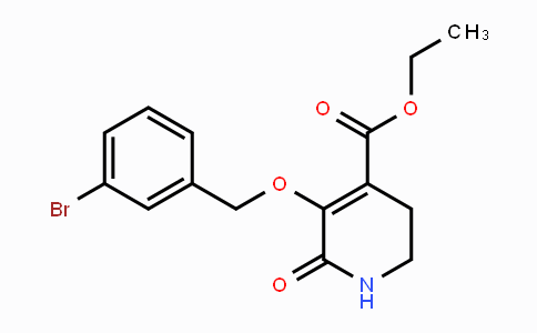 CAS No. 866008-06-2, Ethyl 5-[(3-bromobenzyl)oxy]-6-oxo-1,2,3,6-tetrahydro-4-pyridinecarboxylate
