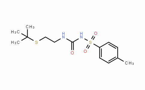 DY120963 | 866008-88-0 | [({[2-(tert-Butylsulfanyl)ethyl]amino}carbonyl)amino](4-methylphenyl)dioxo-lambda~6~-sulfane