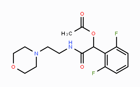 CAS No. 866009-28-1, 1-(2,6-Difluorophenyl)-2-[(2-morpholinoethyl)amino]-2-oxoethyl acetate