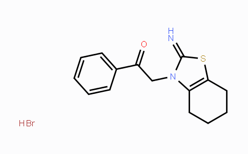 CAS No. 389850-23-1, 2-[2-Imino-4,5,6,7-tetrahydro-1,3-benzothiazol-3(2H)-yl]-1-phenyl-1-ethanone hydrobromide
