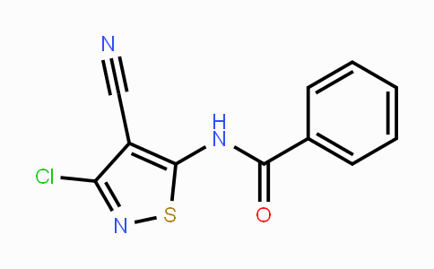 CAS No. 159978-26-4, N-(3-Chloro-4-cyano-5-isothiazolyl)benzenecarboxamide