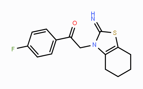 CAS No. 745779-99-1, 1-(4-Fluorophenyl)-2-[2-imino-4,5,6,7-tetrahydro-1,3-benzothiazol-3(2H)-yl]-1-ethanone