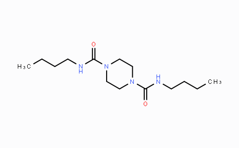 CAS No. 6442-90-6, N~1~,N~4~-dibutyltetrahydro-1,4-pyrazinedicarboxamide