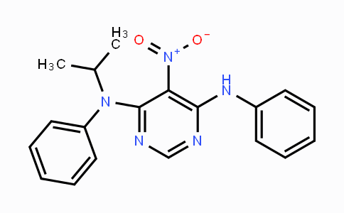 CAS No. 866009-80-5, N~4~-isopropyl-5-nitro-N~4~,N~6~-diphenyl-4,6-pyrimidinediamine