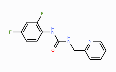 CAS No. 706771-04-2, N-(2,4-Difluorophenyl)-N'-(2-pyridinylmethyl)urea