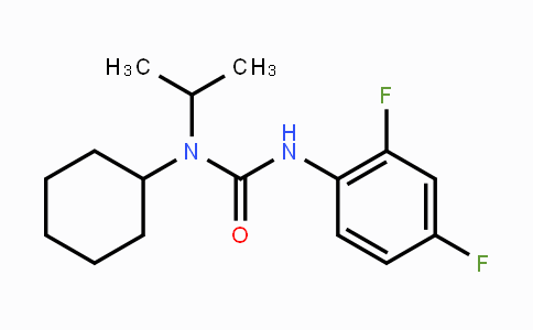 CAS No. 866009-99-6, N-Cyclohexyl-N'-(2,4-difluorophenyl)-N-isopropylurea